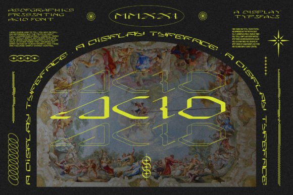 Acid: The Bold Display Font That Elevates Small Business Branding