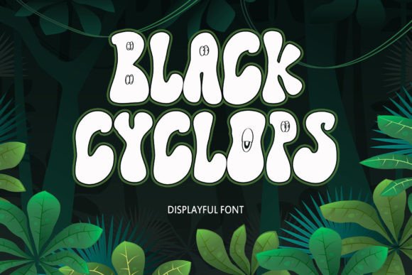 Black Cyclops: The Perfect Display Typeface for Handmade Brands