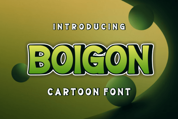 Boigon: The Display Font That Makes Campaigns Unmissable