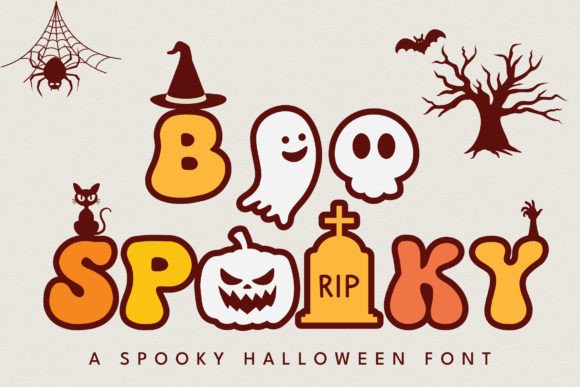 Boo Spooky: The Ultimate Display Font for Halloween Branding