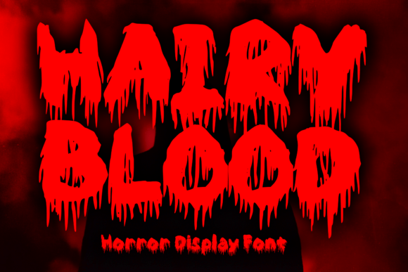 Bringing Hairy Blood to Life on Handmade Product Labels