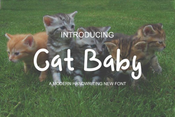Cat Baby: The Creative Font That Brings Joy to Your Brand