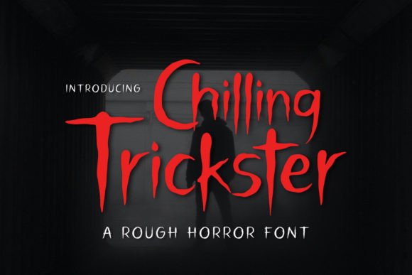 Chilling Trickster: The Perfect Horror Display Font for Crafters