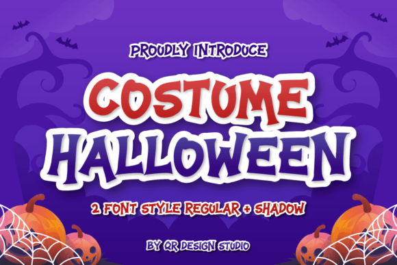 Costume Halloween: The Spooky Display Typeface for Seasonal Campaigns