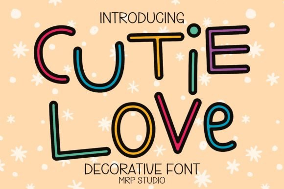 Cutie Love: The Perfect Display Font for Playful Branding Projects