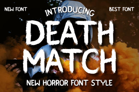 Death Match: A Quirky Display Typeface for Bold Digital Branding