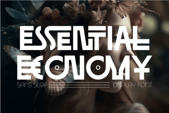 Essential Economy: The Futuristic Display Font for Scroll-Stopping Campaigns