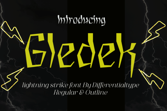 Gledek: The Perfect Display Font for Handmade Brands