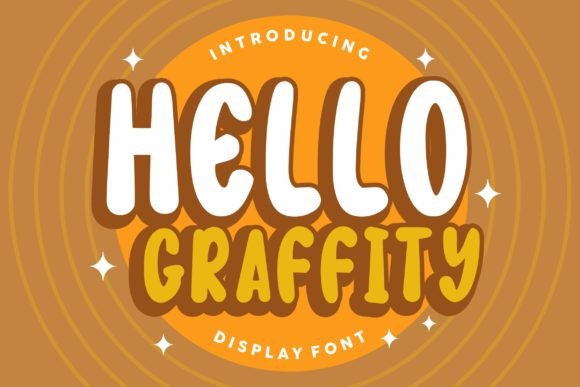 Hello Graffity: The Perfect Display Typeface for Playful Brand Identity