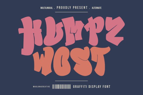 Humpz Wost: The Bold Display Font That Brings Street Energy to Brand Identity