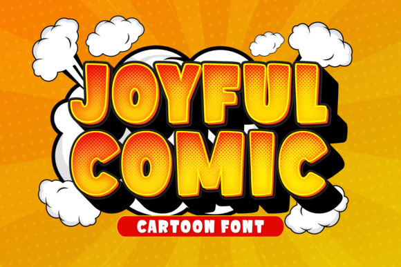 Joyful Comic: The Playful Display Typeface for Modern Web Design