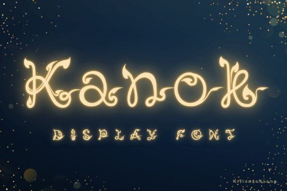 Kanok Display Font: Elevate Your Brand with Thai-Inspired Elegance