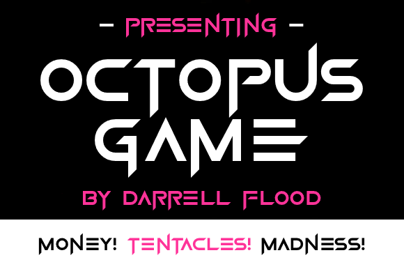 Octopus Game: The Modern Display Font for Handmade Labels and Signs
