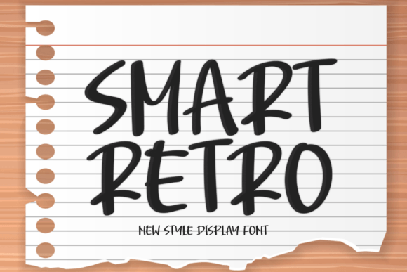 Smart Retro: The Modern Display Font for Digital Design