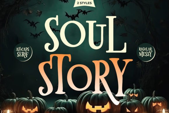 Soul Story: The Playful Display Font That Elevates Small Business Branding