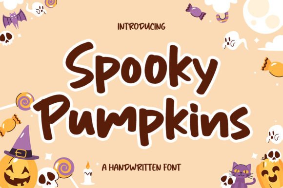 Spooky Pumpkins: The Creative Font for Bold Halloween Branding