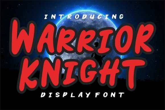 Warrior Knight: The Bold Oriental Typeface for Friendly Brand Identity